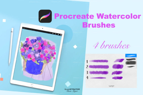 Download Procreate Watercolor Brushes - Procreate watercolor Collection