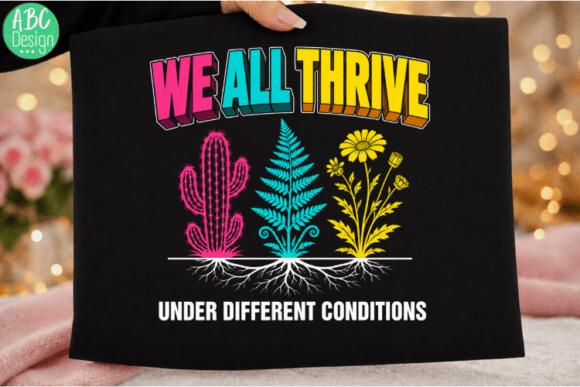 Download We All Thrive Neurodiversity Plant PNG - Premium Resources