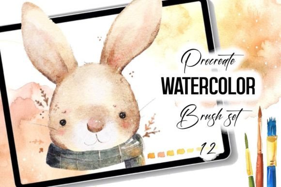 Download Procreate Watercolor Brush Set - Procreate watercolor Collection