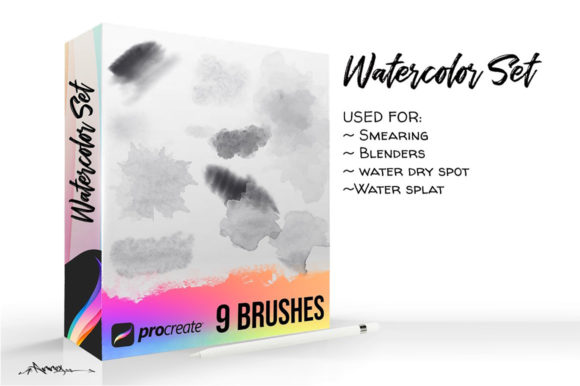 Download Procreate Watercolor Brushes - Procreate watercolor Collection