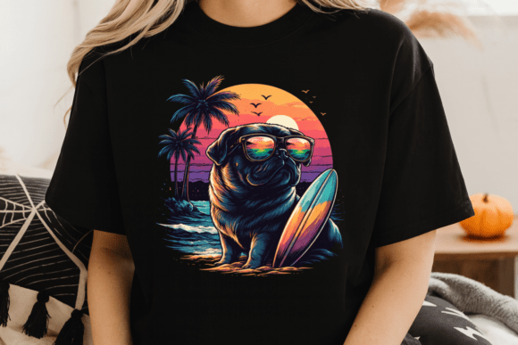Download Cool Sunglasses Dog Surf Summer PNG - Premium Resources