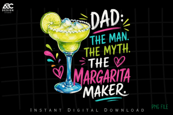 Download Dad Margarita Maker Summer Cocktail PNG - Premium Resources