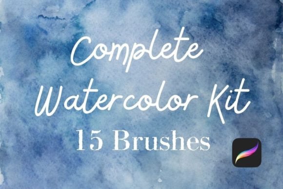 Download Watercolour Brushes Procreate Watercolor - Procreate watercolor Collection