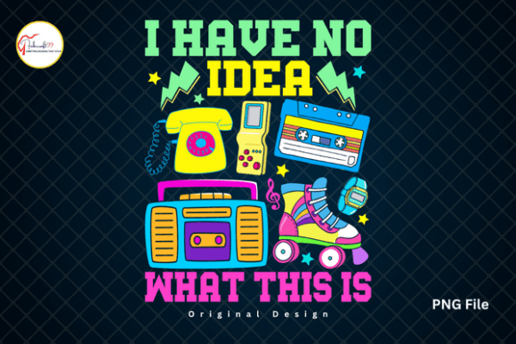 Download I Have No Idea Vintage 80s Cassette PNG - Premium Resources