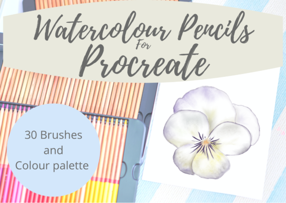 Download Watercolour Pencils Procreate Brushes - Pen Collection
