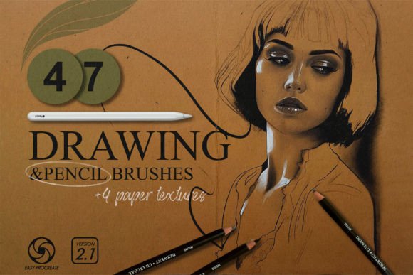 Download Drawing &amp; Pencil Procreate Brushes - Pen Collection