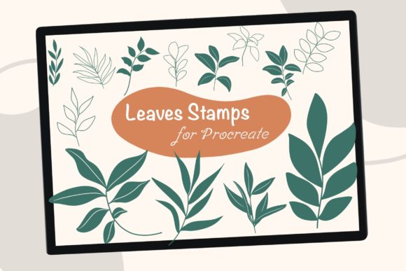 Download Leaves Procreate Brush Stamps - Premium Bundle