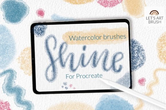 Download Shimmer Glitter Procreate Watercolor - Procreate watercolor Collection